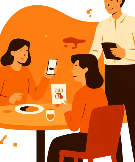 Mobile ordering screens